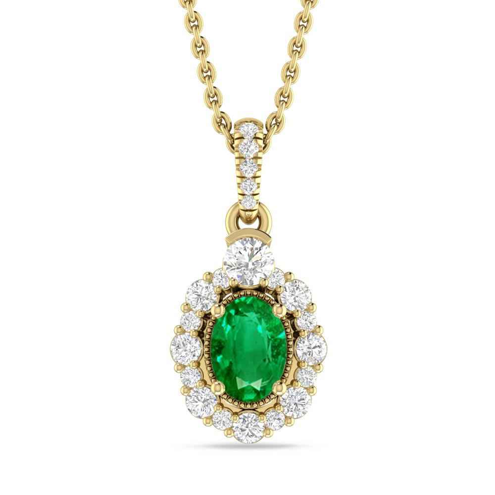 Yellow Gold - Emerald