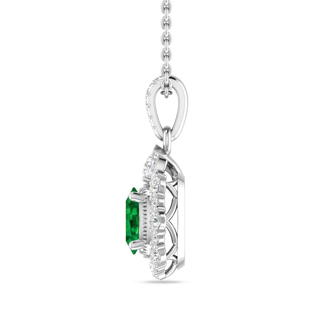 White Gold - Emerald