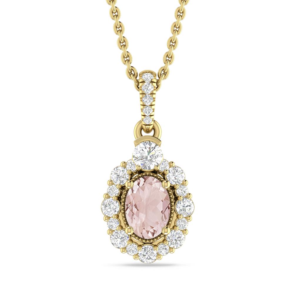 Yellow Gold - Morganite