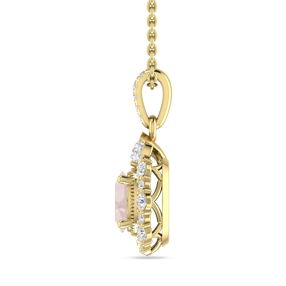 Yellow Gold - Morganite