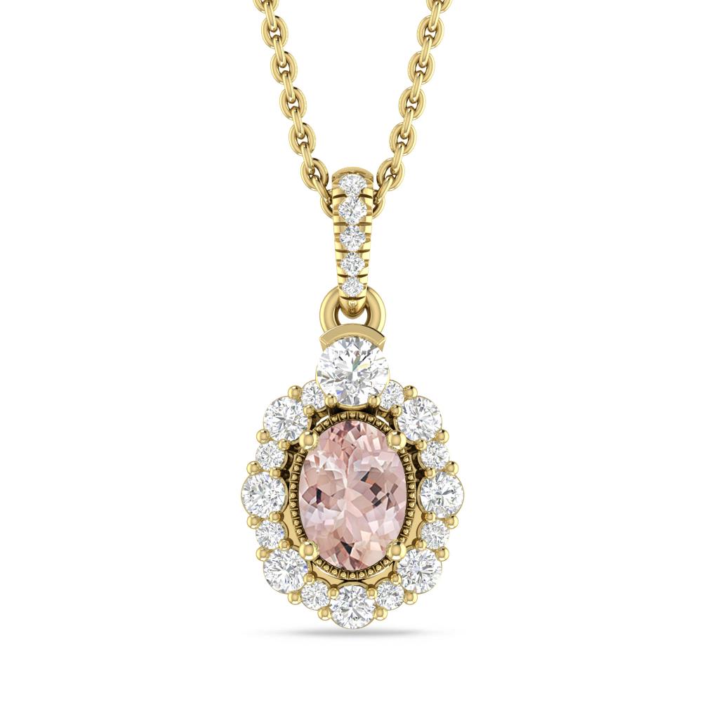 Yellow Gold - Morganite