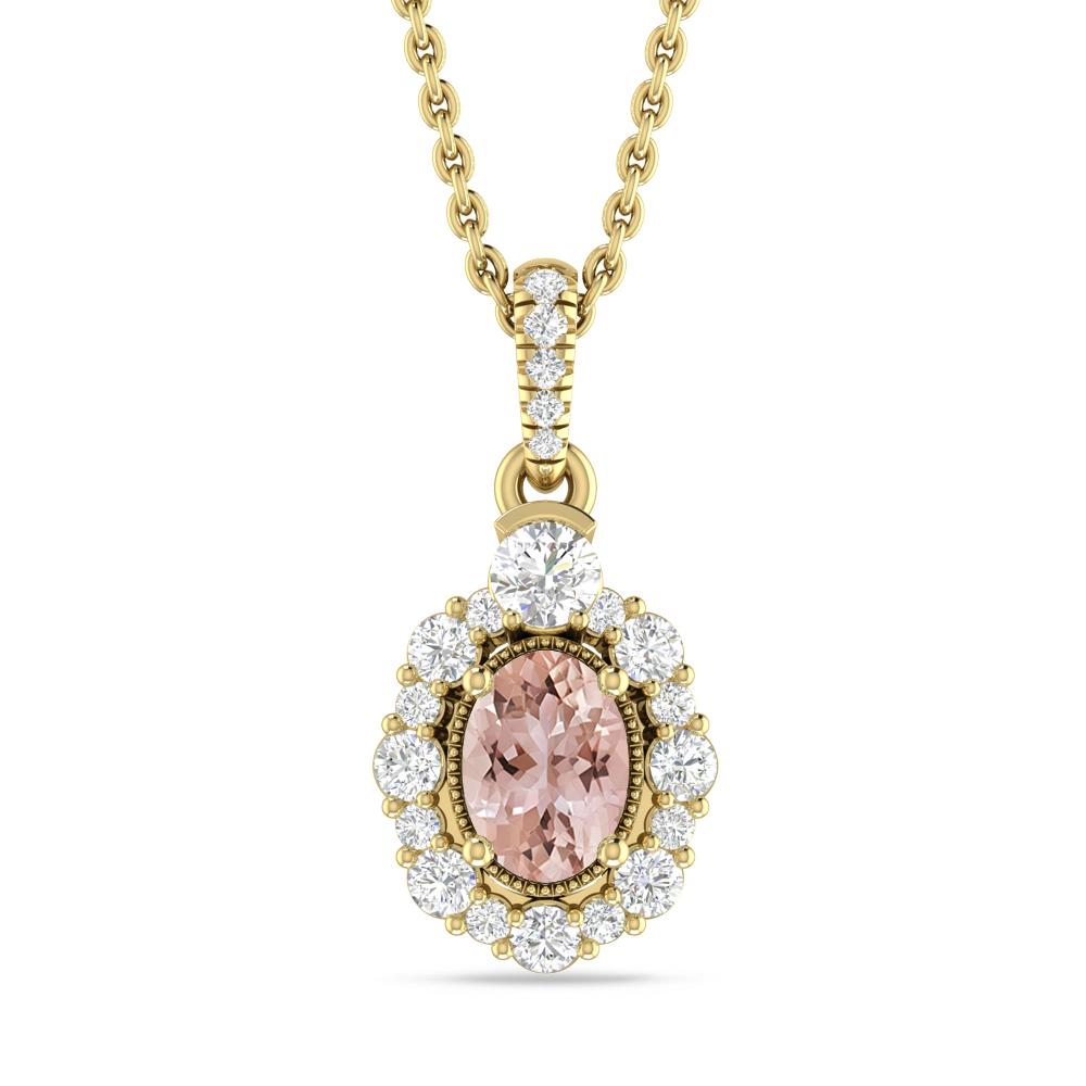 Yellow Gold - Morganite