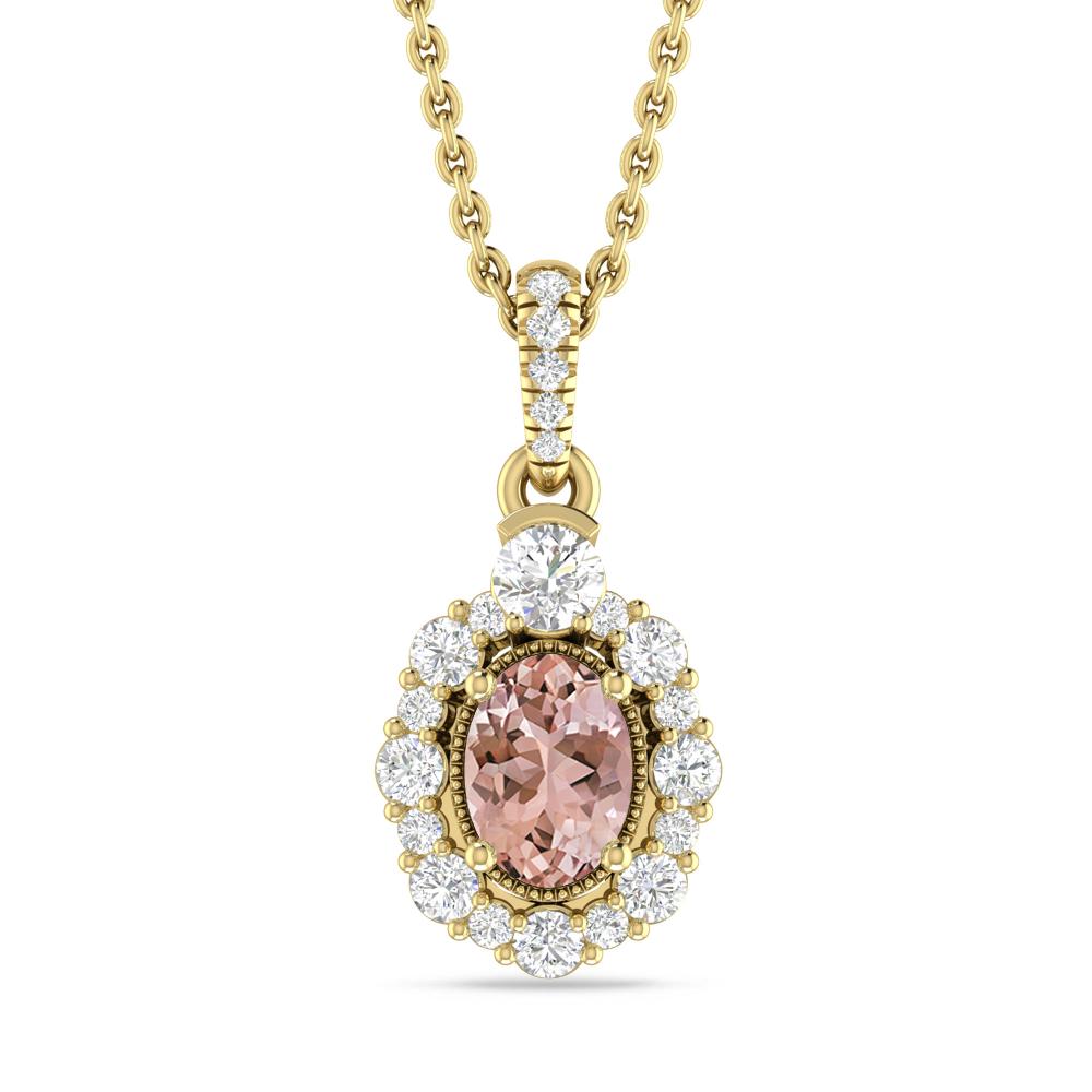 Yellow Gold - Morganite