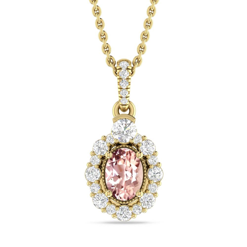 Yellow Gold - Morganite