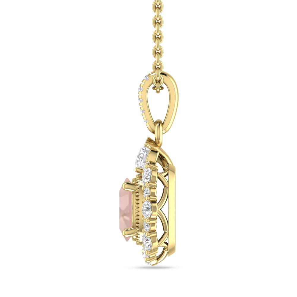 Yellow Gold - Morganite