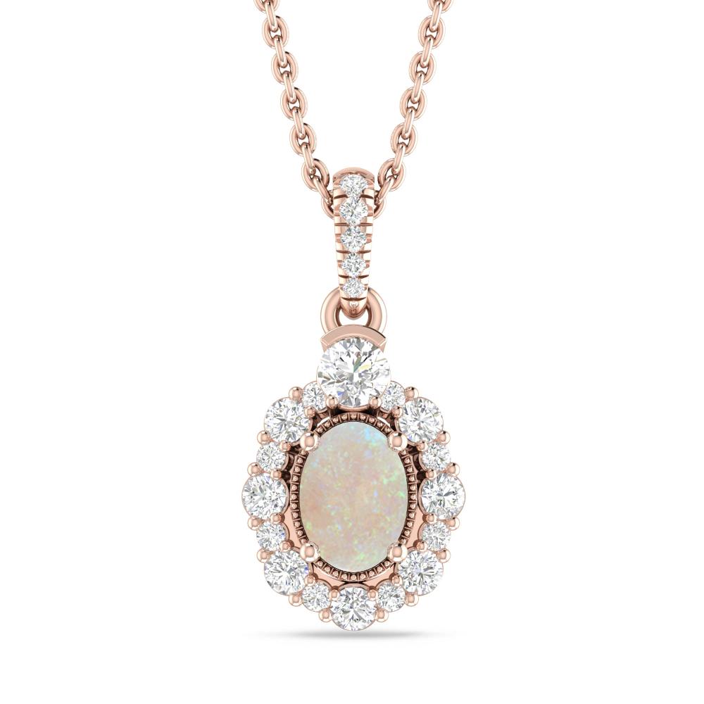 Rose Gold - Opal