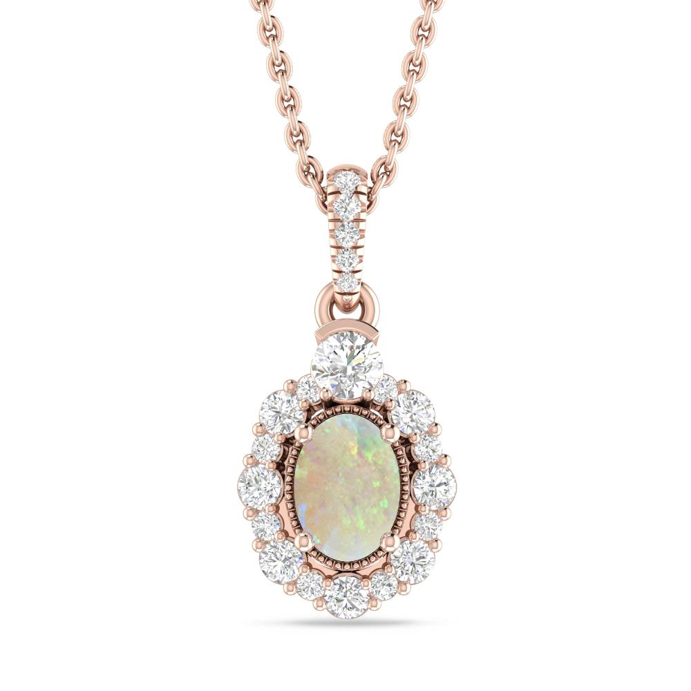 Rose Gold - Opal