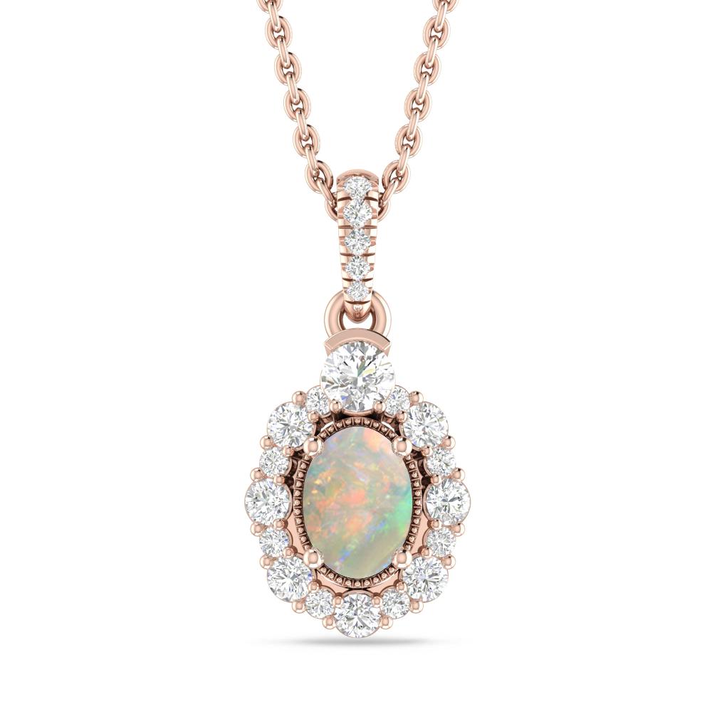 Rose Gold - Opal