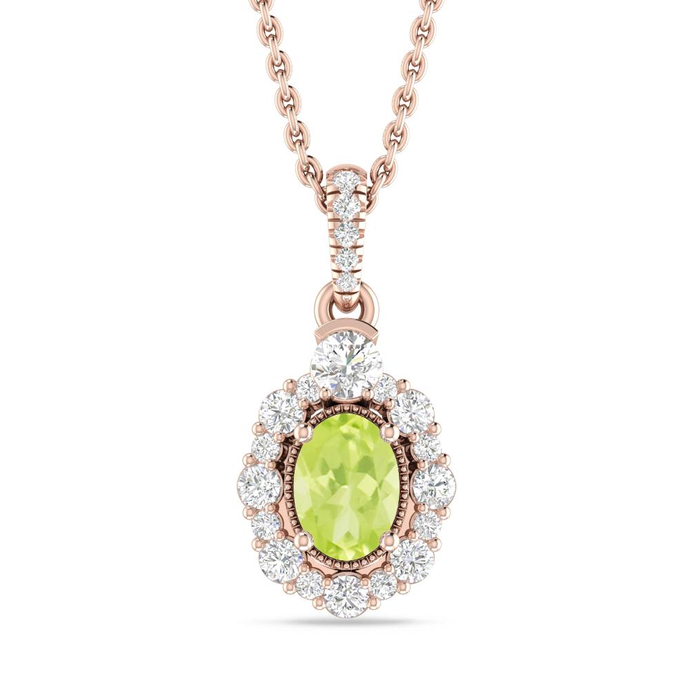 Rose Gold - Peridot