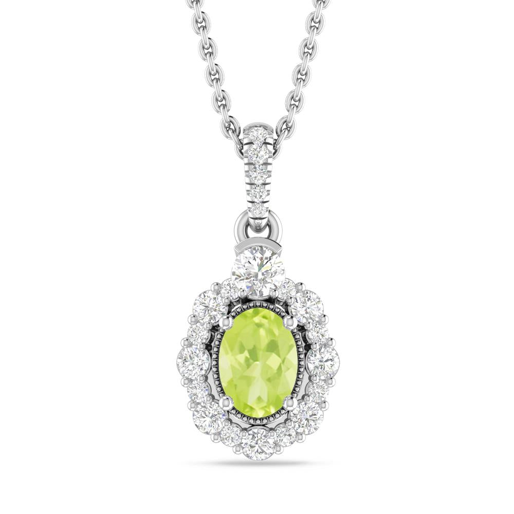 White Gold - Peridot