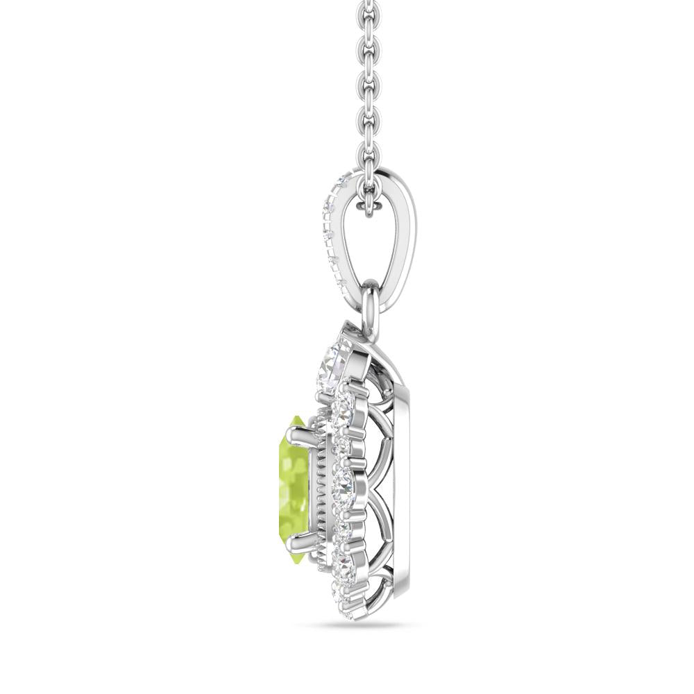 White Gold - Peridot