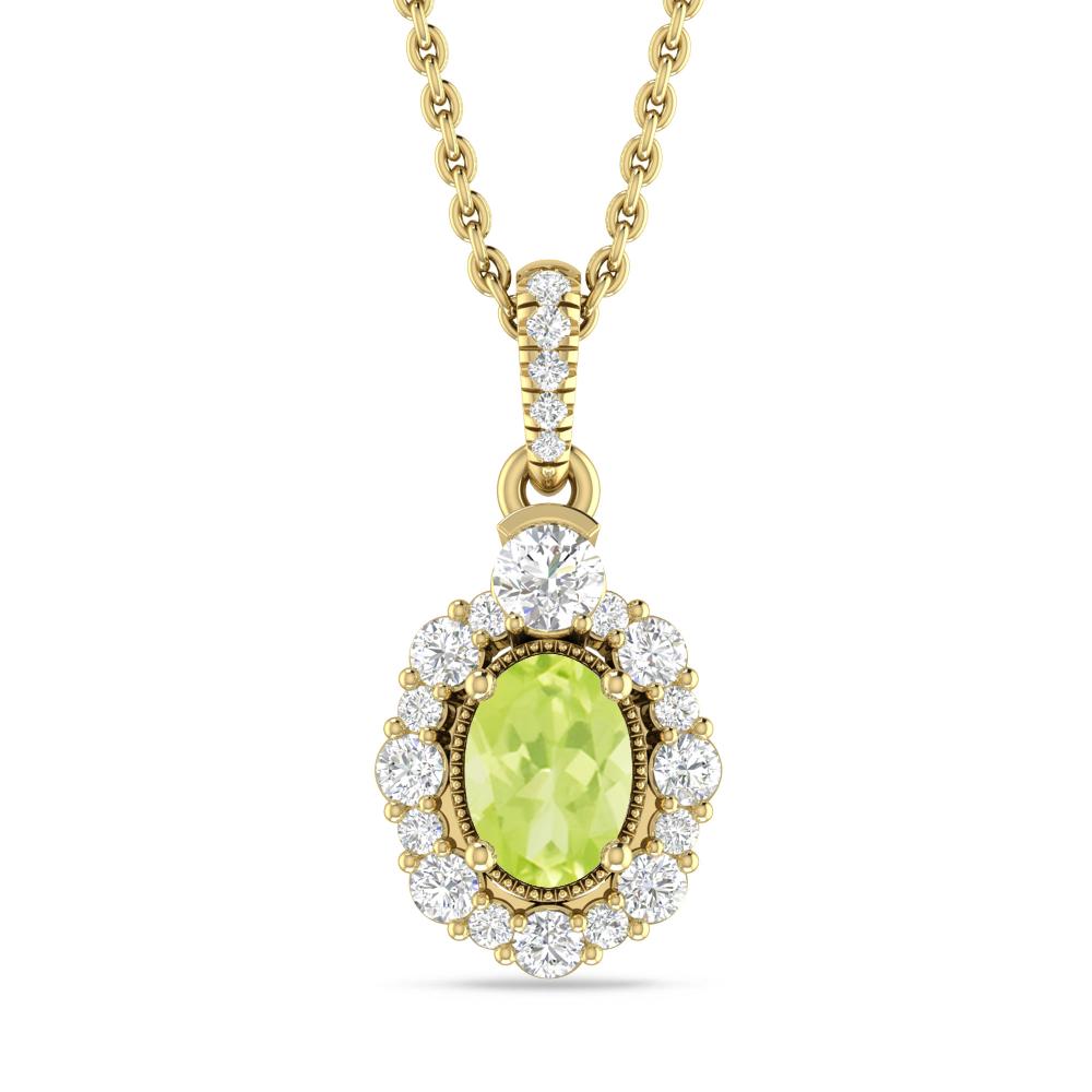 Yellow Gold - Peridot