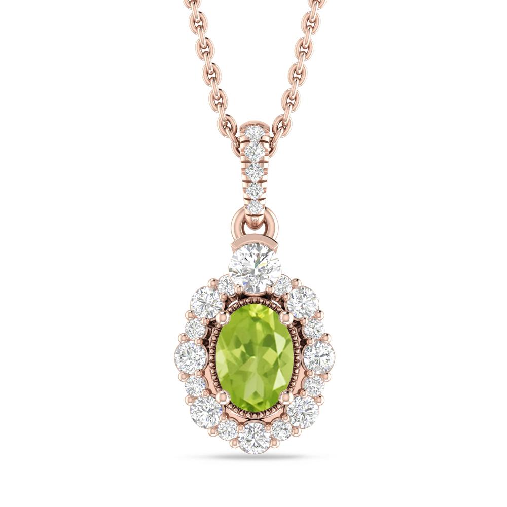 Rose Gold - Peridot