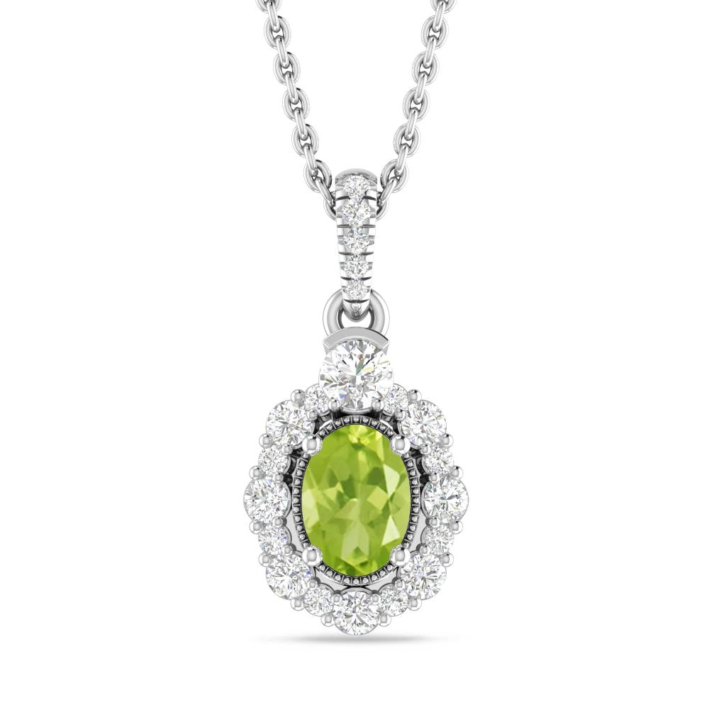 White Gold - Peridot