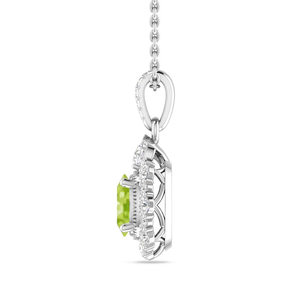 White Gold - Peridot