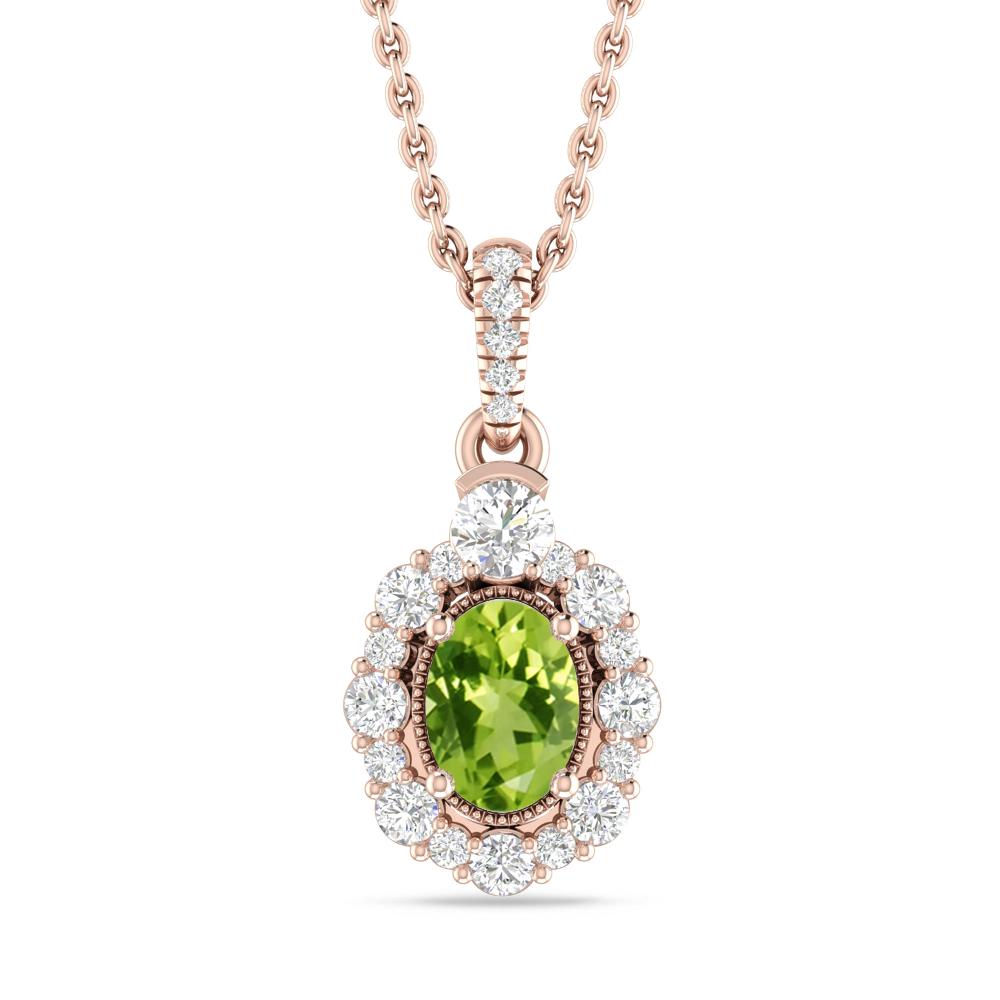 Rose Gold - Peridot