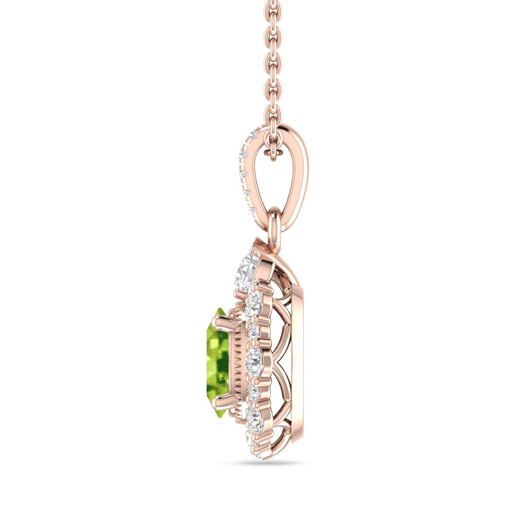 Rose Gold - Peridot