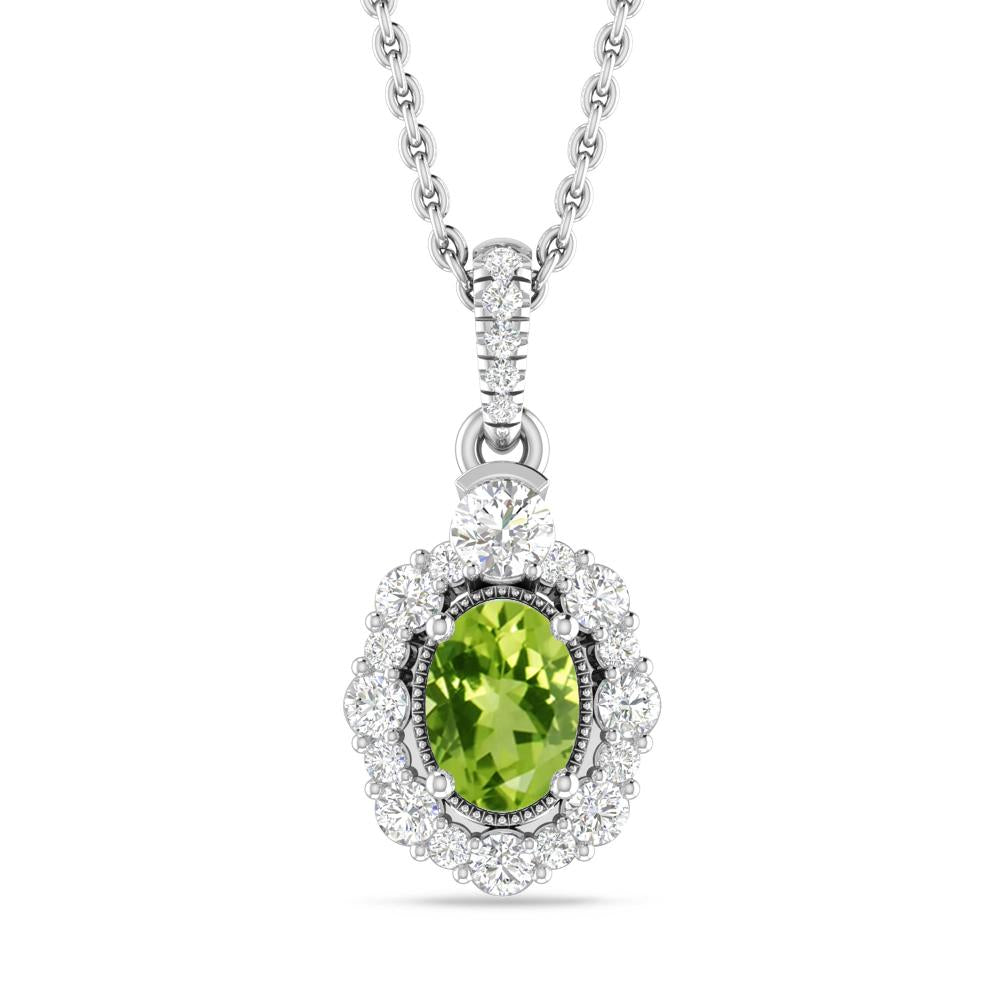 White Gold - Peridot