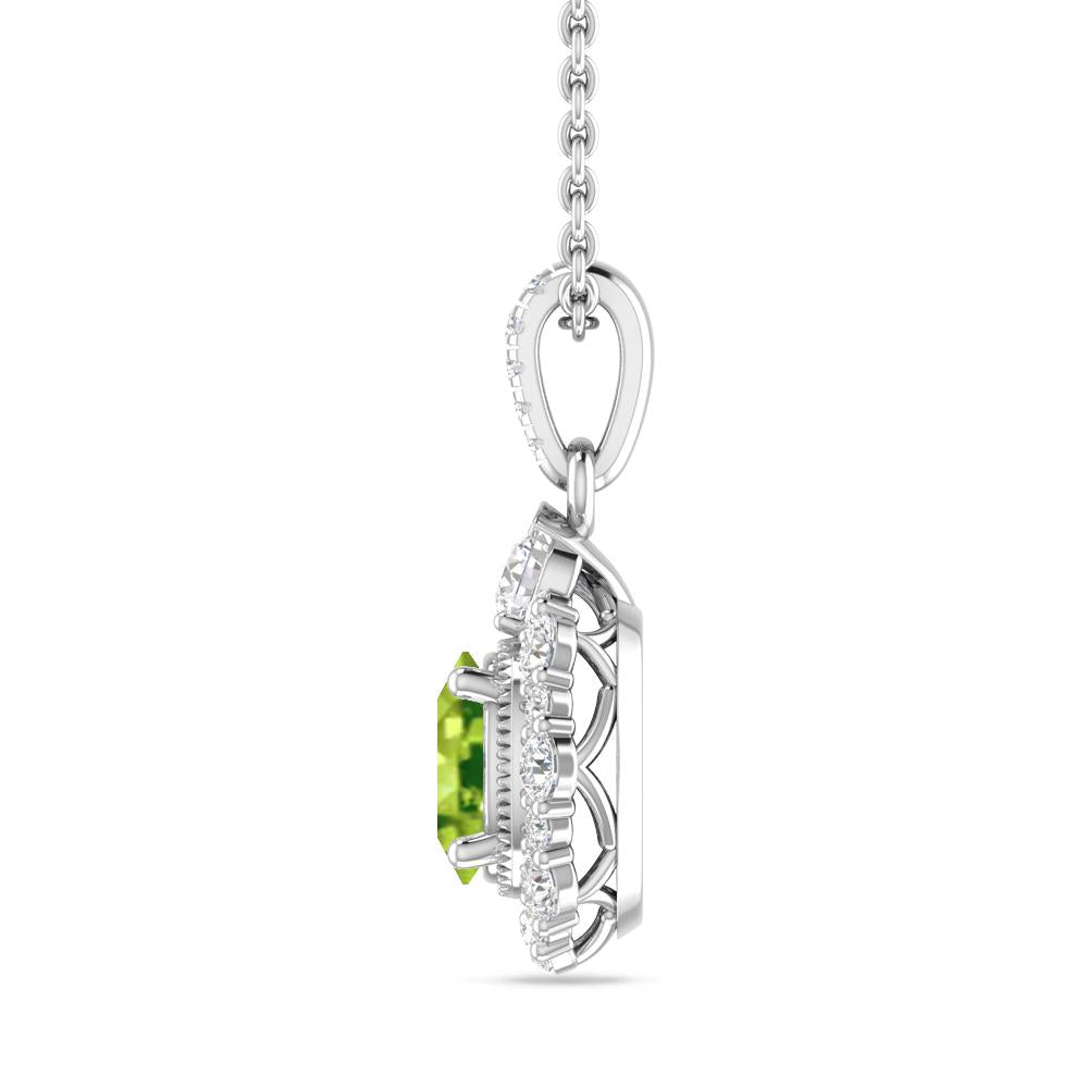 White Gold - Peridot