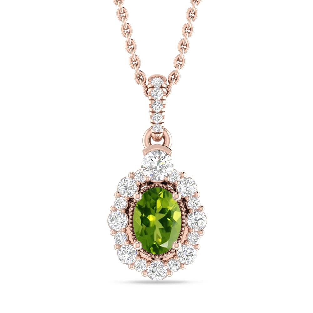 Rose Gold - Peridot