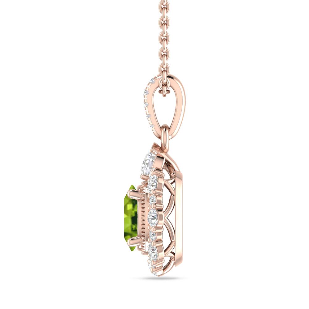 Rose Gold - Peridot