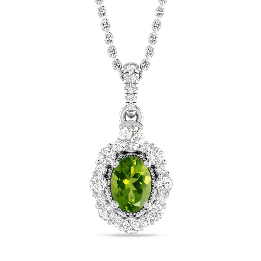 White Gold - Peridot