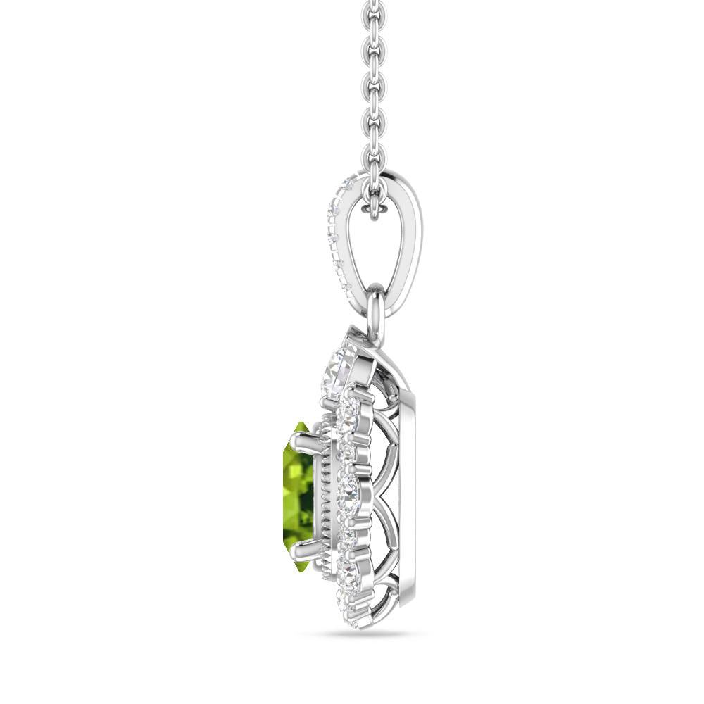 White Gold - Peridot