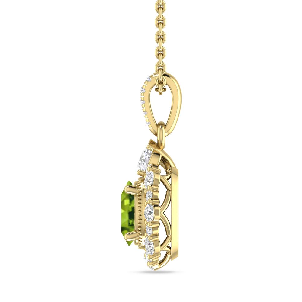 Yellow Gold - Peridot