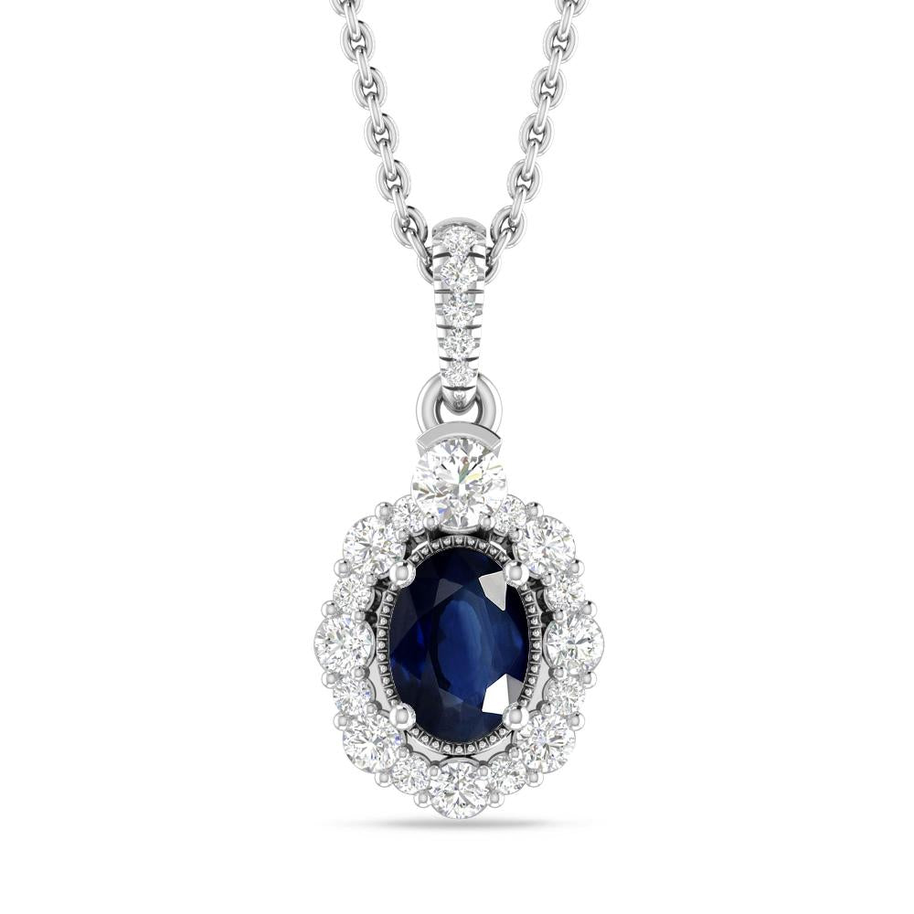 White Gold - Sapphire