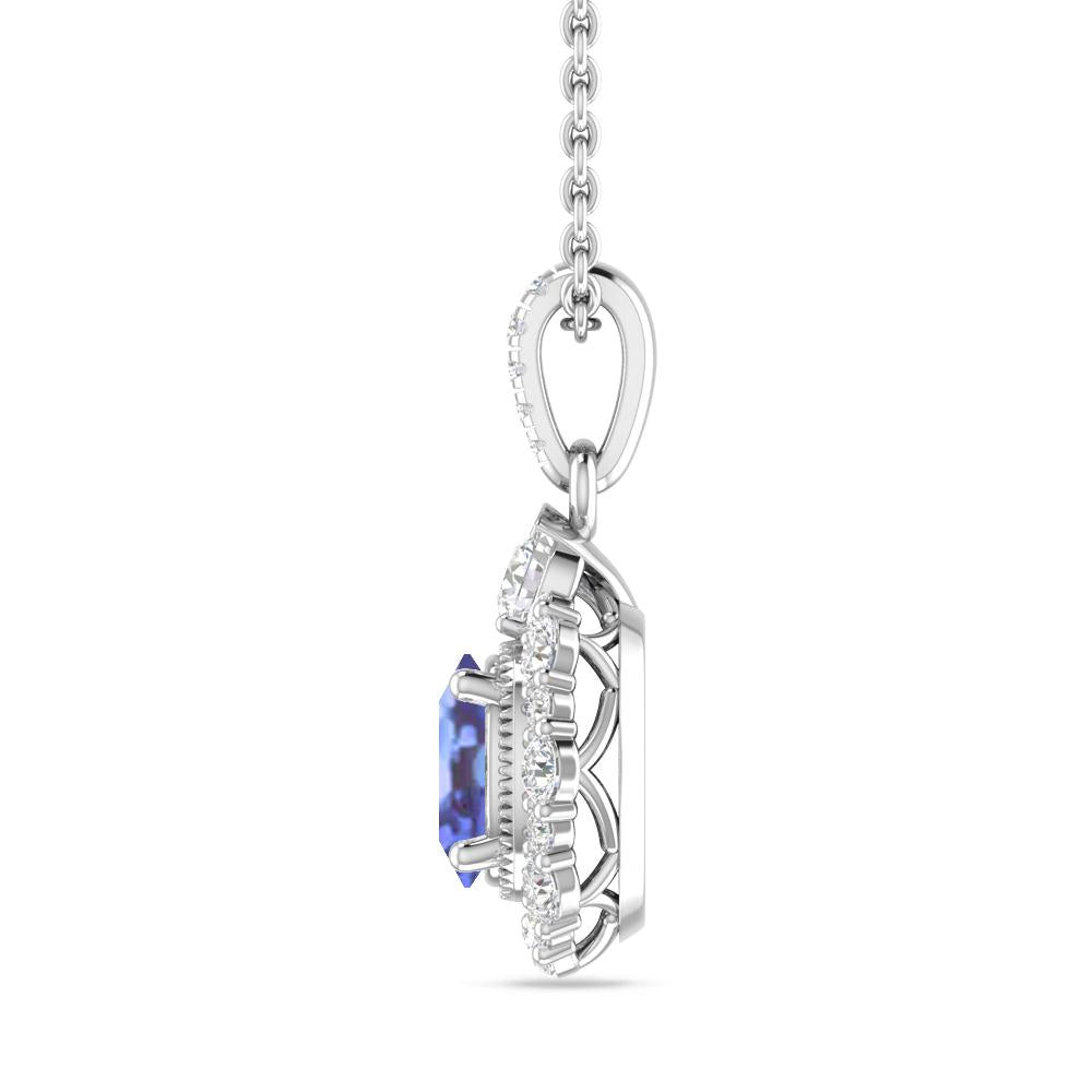 White Gold - Tanzanite