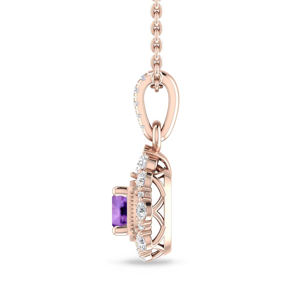 Rose Gold - Amethyst