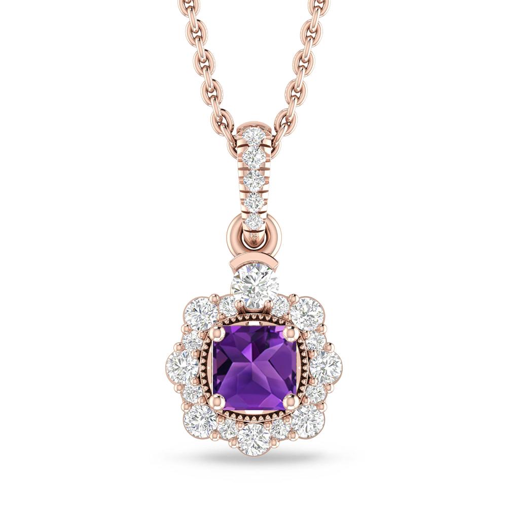 Rose Gold - Amethyst