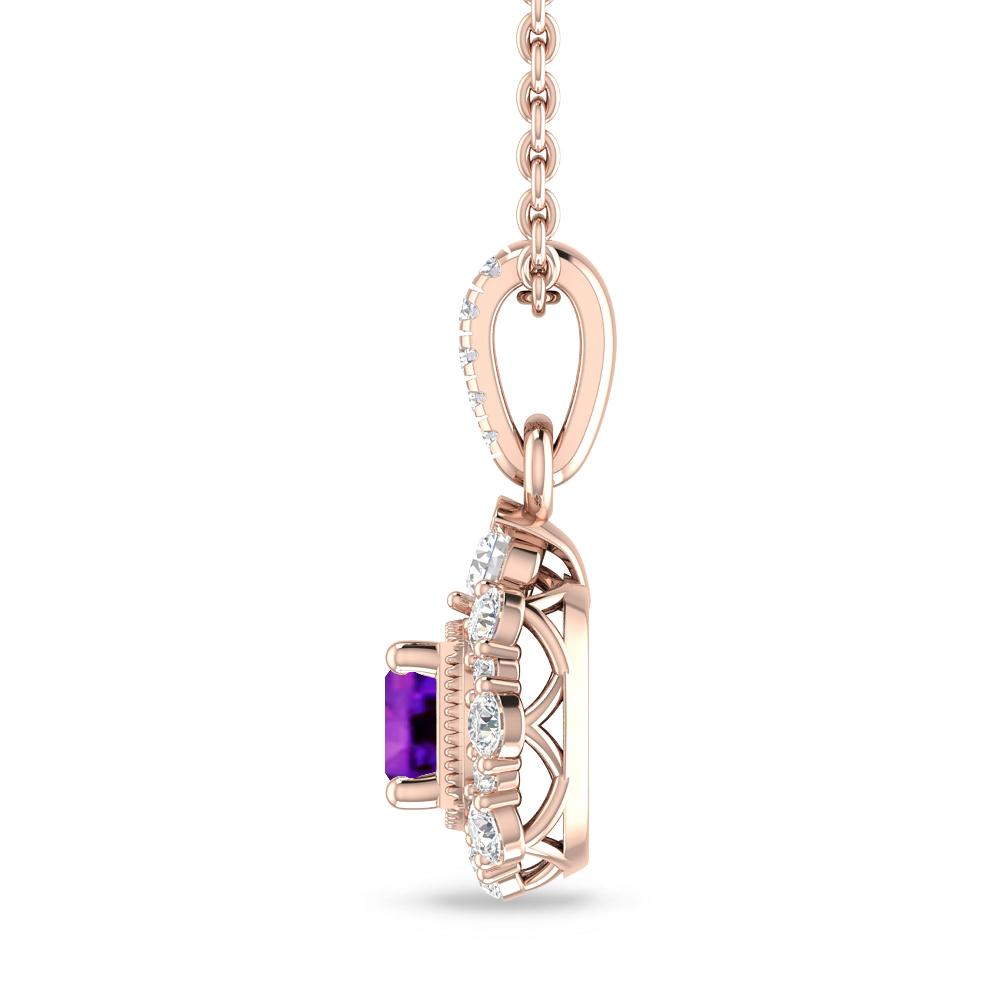 Rose Gold - Amethyst