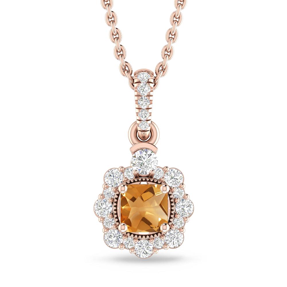 Rose Gold - Citrine