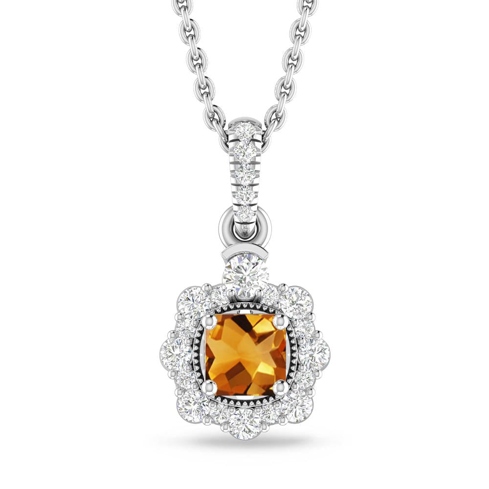 White Gold - Citrine