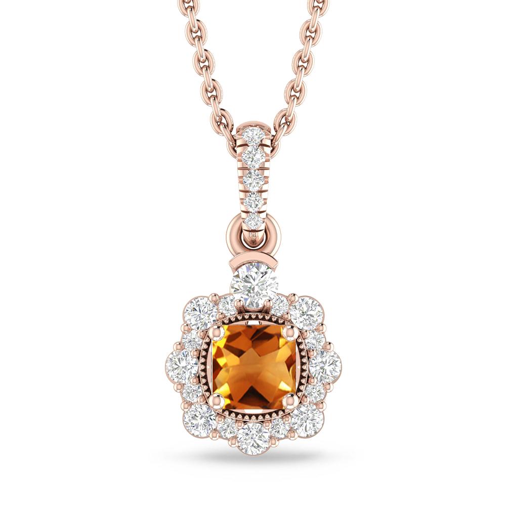 Rose Gold - Citrine