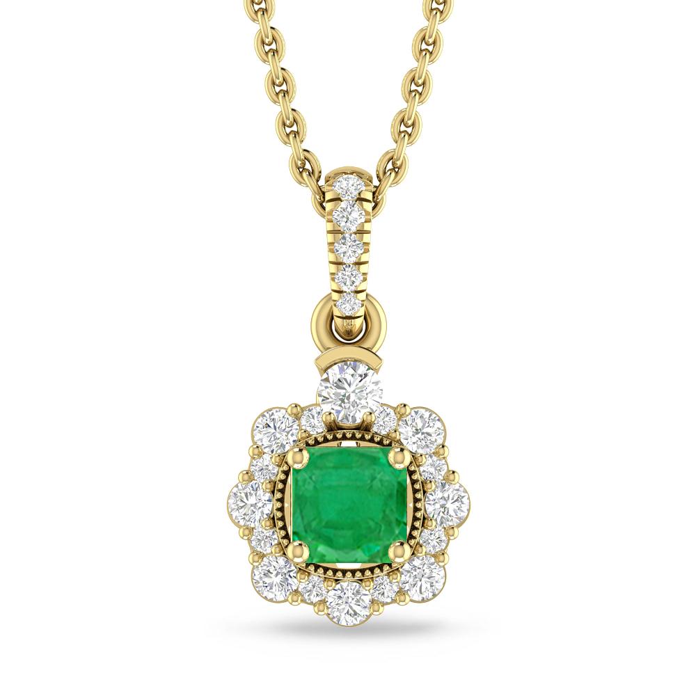 Yellow Gold - Emerald