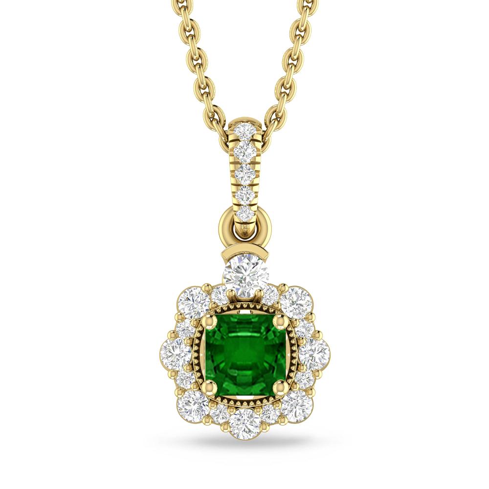 Yellow Gold - Emerald