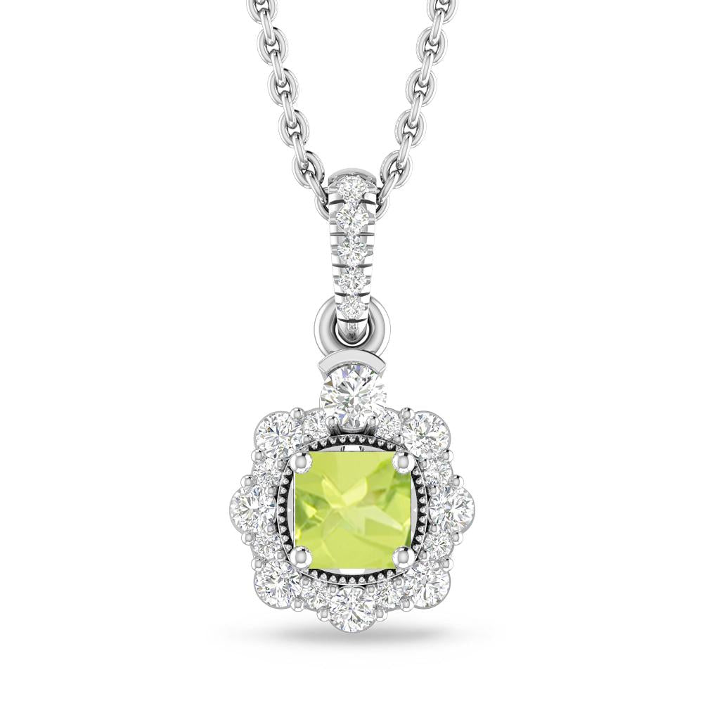 White Gold - Peridot