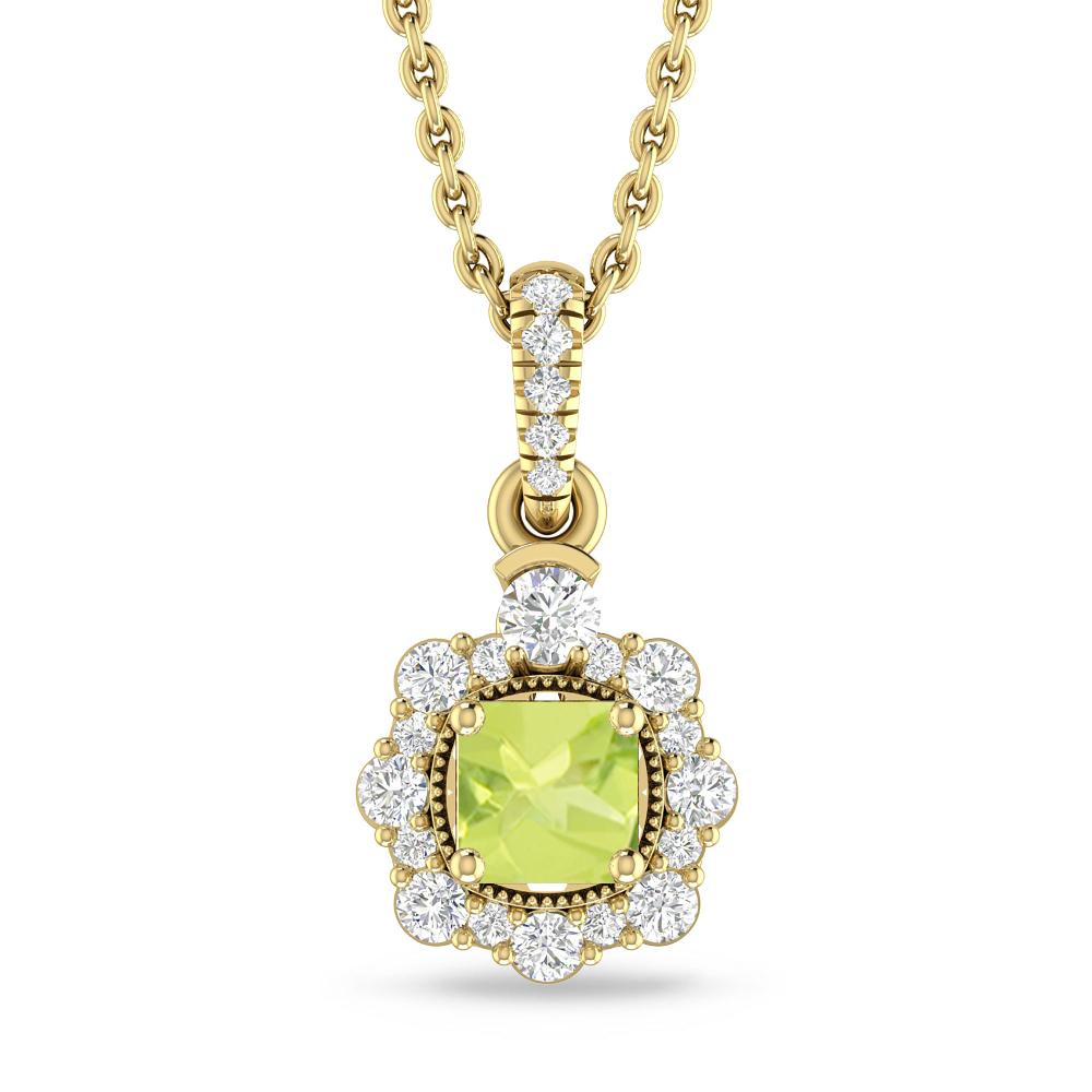 Yellow Gold - Peridot