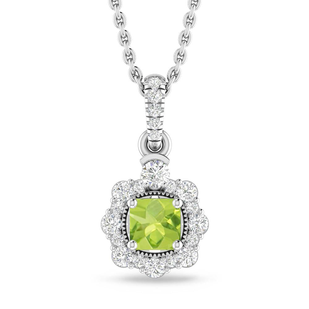 White Gold - Peridot