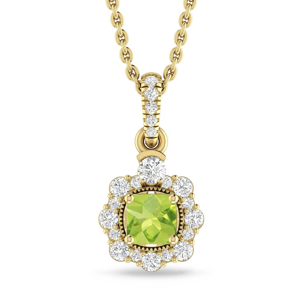 Yellow Gold - Peridot