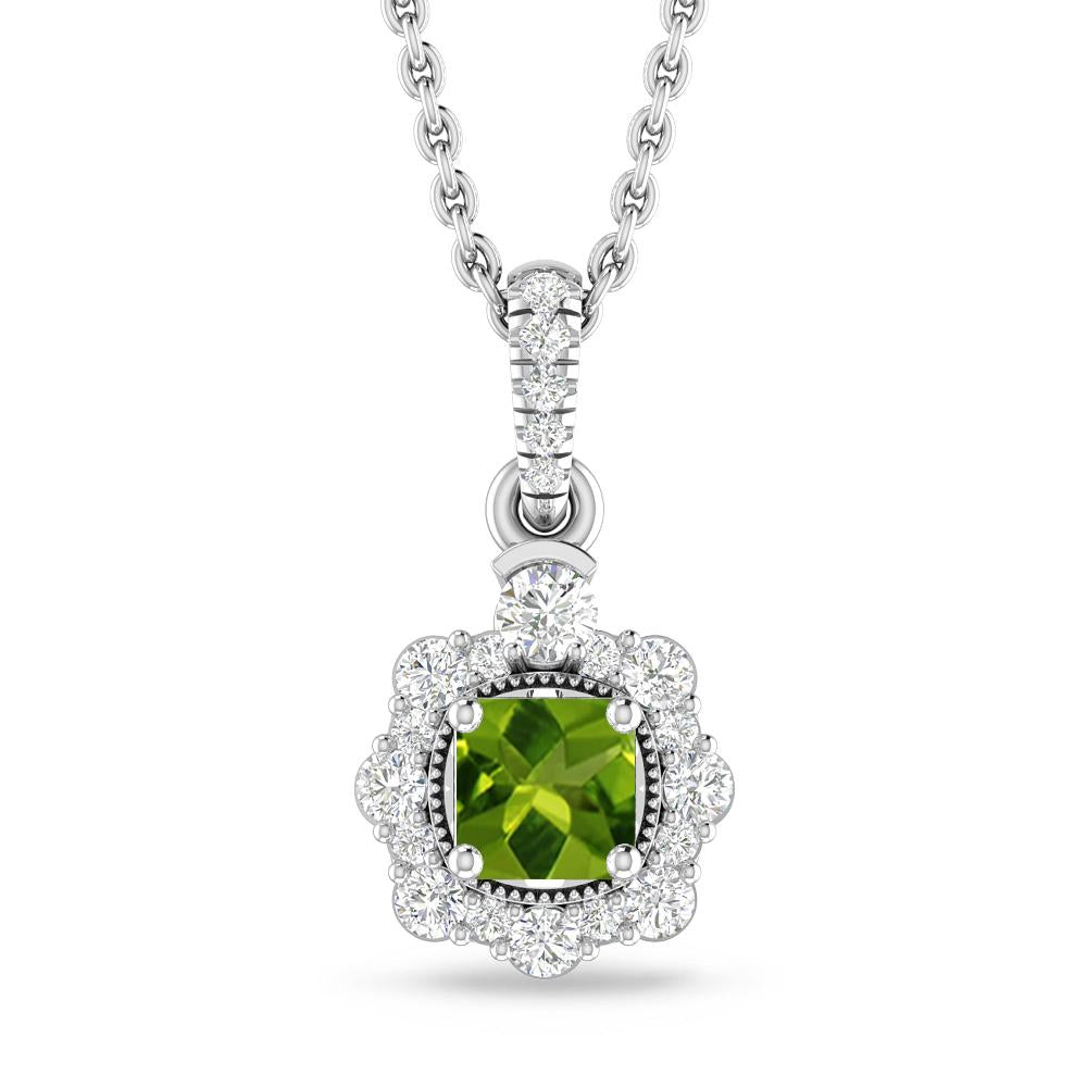 White Gold - Peridot