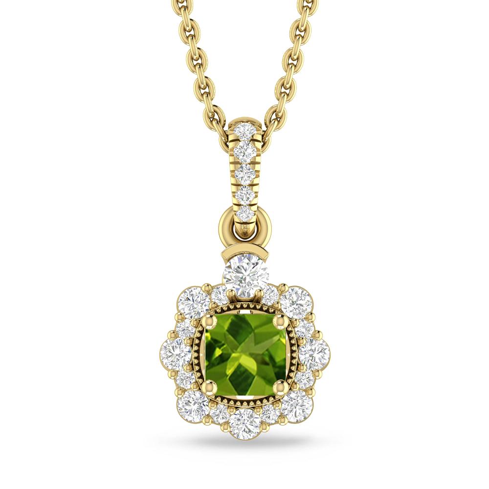 Yellow Gold - Peridot