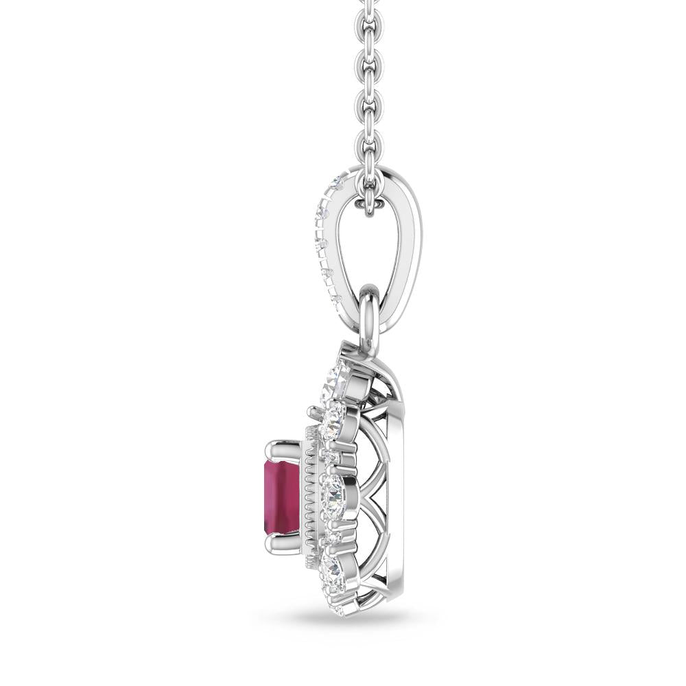 White Gold - Pink Tourmaline