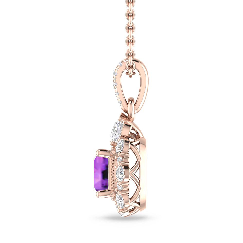 Rose Gold - Amethyst