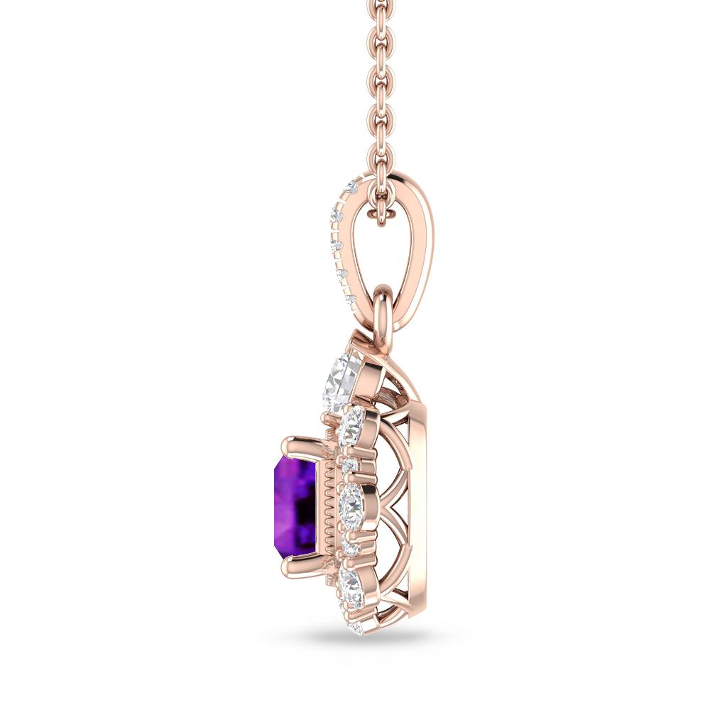 Rose Gold - Amethyst