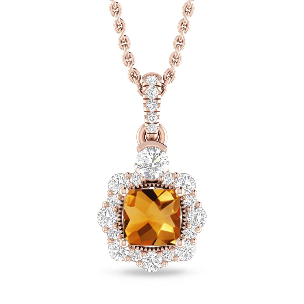 Rose Gold - Citrine