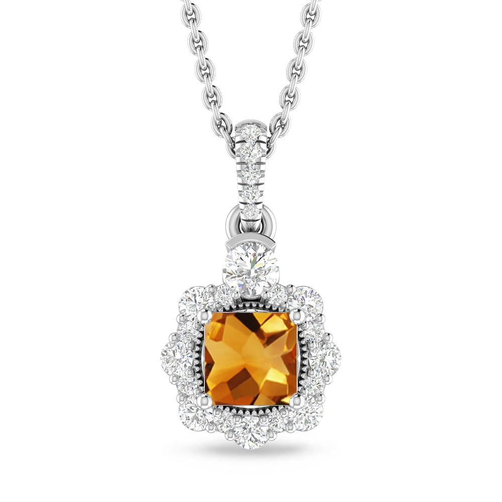 White Gold - Citrine