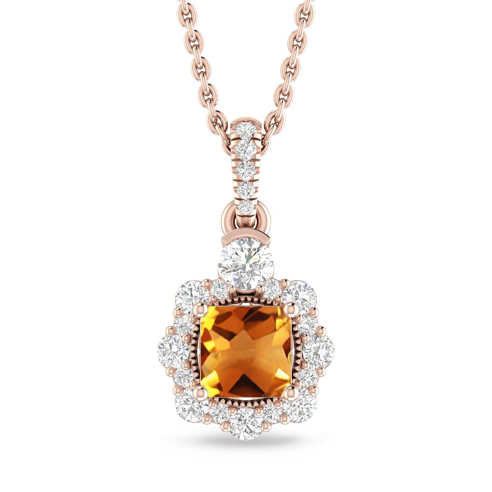 Rose Gold - Citrine